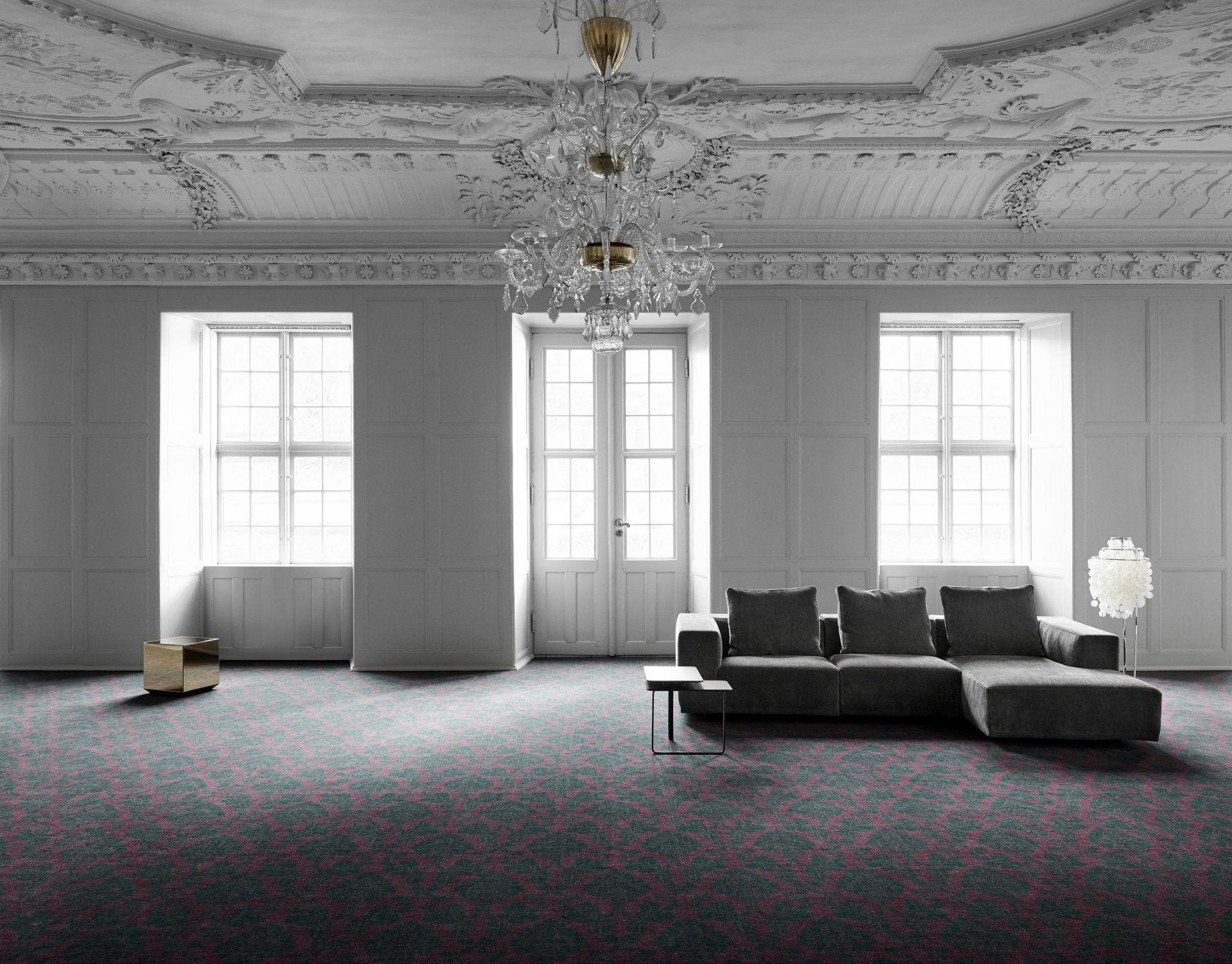 Mocheta trafic intens Classic Indian Damask by EGE | Carpet & More