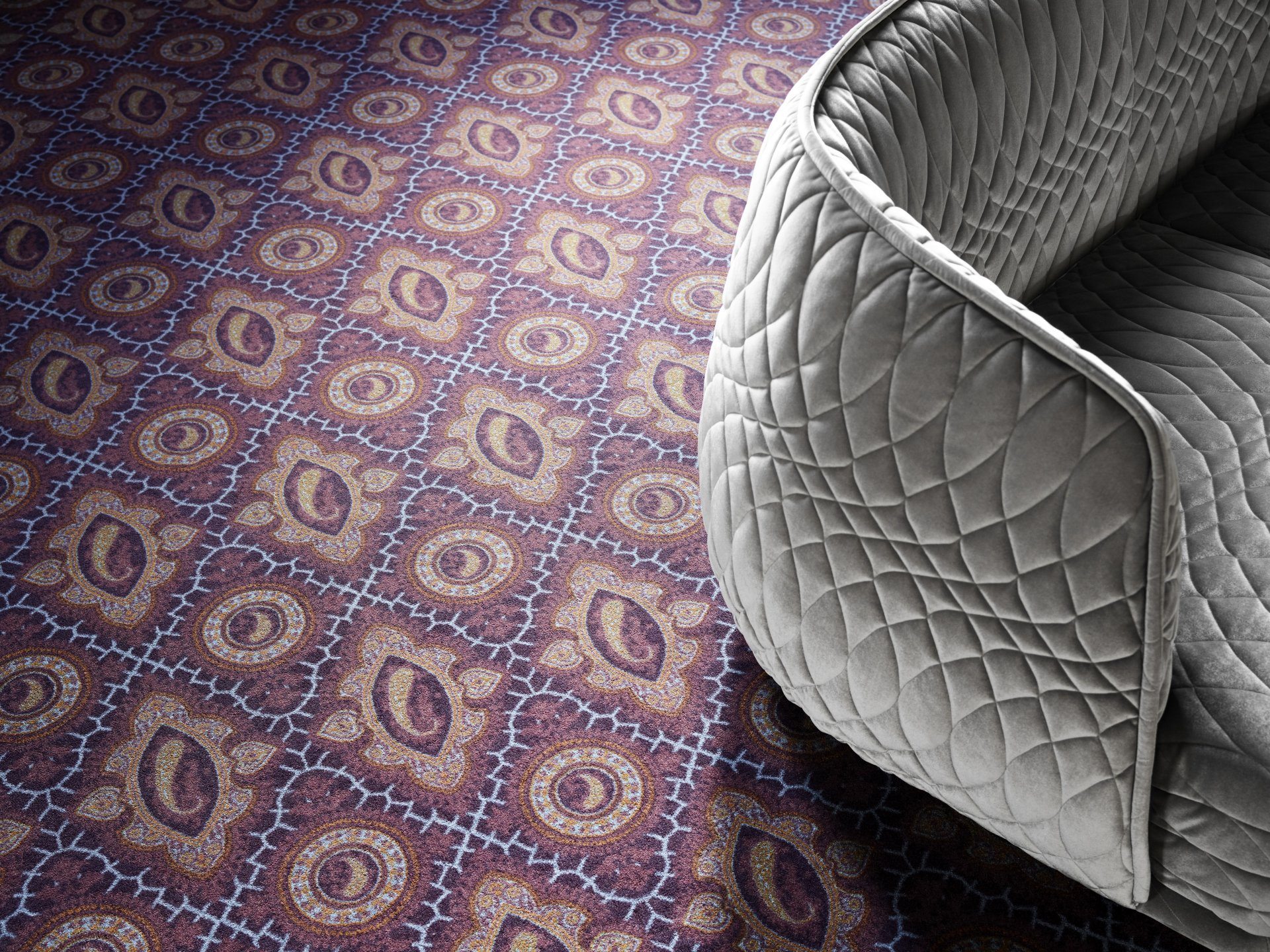 Mocheta trafic intens Cultures Kashmir by EGE carpets