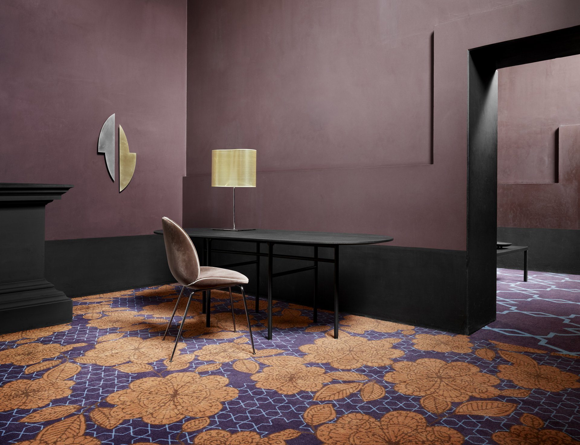 Mocheta Trafic Intens Cultures Ancient Flower by EGE Carpets | Carpet & More