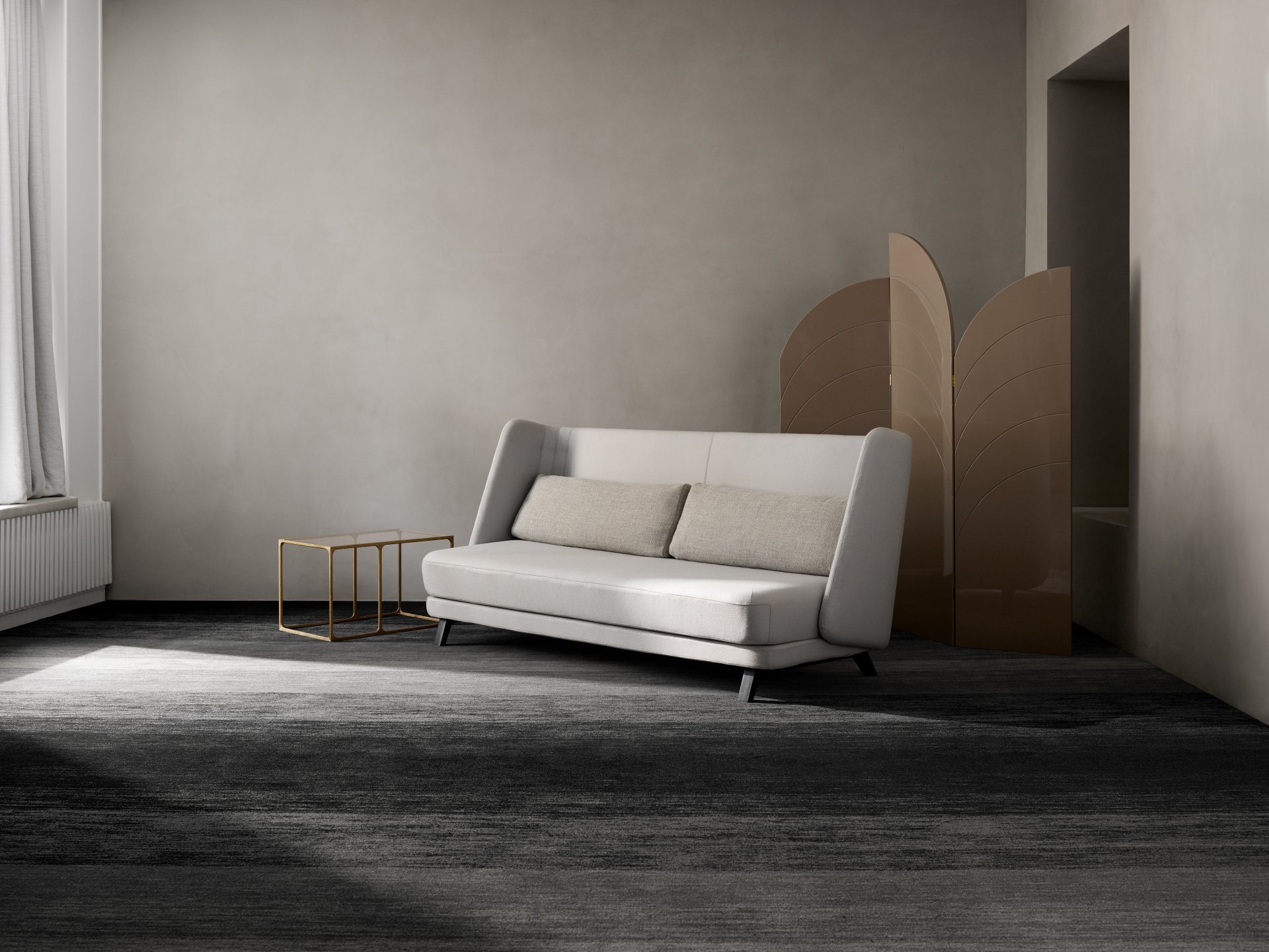 Mocheta trafic intens Essentials Melange Stripe by EGE Carpets | Carpet & More