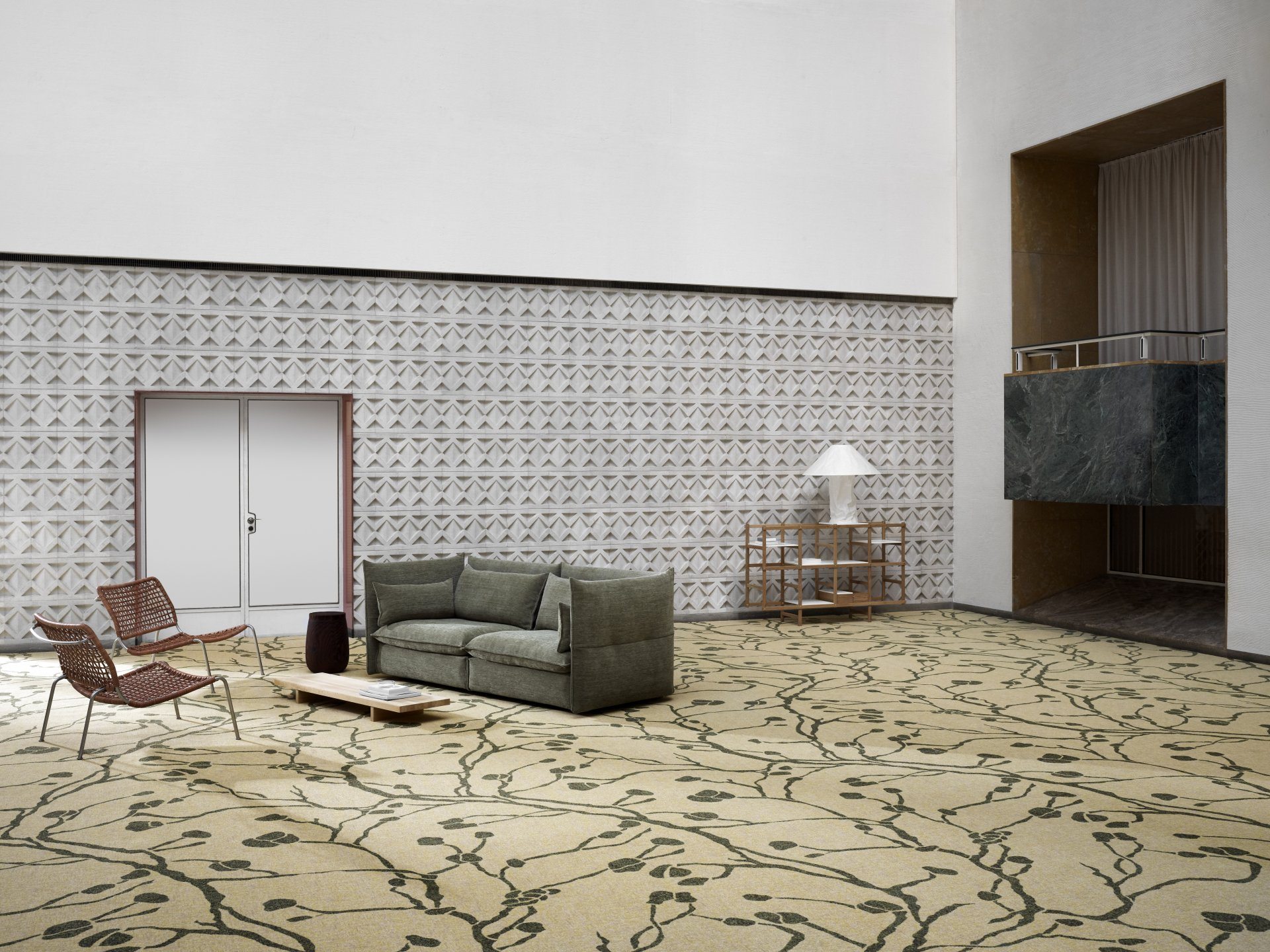Mocheta Nature Spring Branch by EGE Carpets | Carpet & More